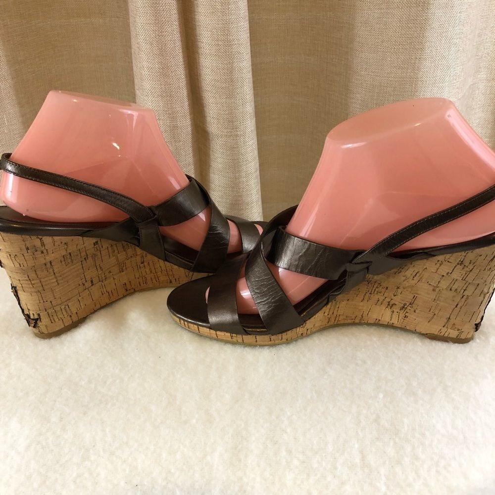 BANDOLINO wedge sandals size 8.5 - Picture 8 of 13